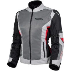 Cortech Hyper-Flo Air Womens Jacket -Motorcycle Helmet Store cortech hyper flo air womens jacket red front left 83555.1701521806