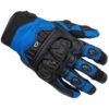 Cortech Hyper-Flo Air Mens Gloves -Motorcycle Helmet Store cortech mens hyperflo gloves blue front 23938.1676071985