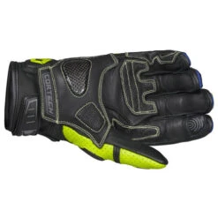 Cortech Revo Sport ST Mens Gloves -Motorcycle Helmet Store cortech mens revo sport st gloves blue hi viz palm 74298.1675826935