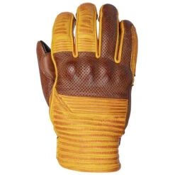 Cortech The Bully Mens Gloves -Motorcycle Helmet Store cortech the bully gloves gold brown front 03418.1675823899
