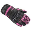 Cortech Revo Sport ST Womens Gloves -Motorcycle Helmet Store cortech womens revo sport st gloves black pink front 71730.1675827129