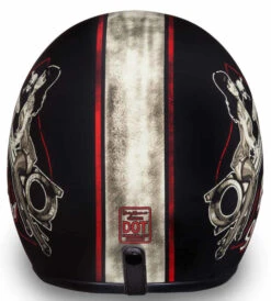 Daytona Cruiser Helmet Built For Speed -Motorcycle Helmet Store daytona cruiser built for speed helmet back 65486.1548560421