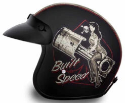 Daytona Cruiser Helmet Built For Speed -Motorcycle Helmet Store daytona cruiser built for speed helmet left 58830.1548560414