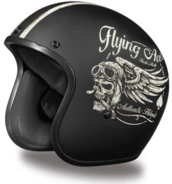 Daytona Cruiser Helmet Flying Aces -Motorcycle Helmet Store daytona cruiser helmet flying aces without visor 33463.1483676283