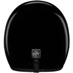 Daytona Cruiser Jr Open Face Helmet Hi Gloss Black 13 Daytona Cruiser Jr Open Face Helmet Hi Gloss Black -Motorcycle Helmet Store daytona cruiser jr helmet solid gloss black back 94357.1582162488