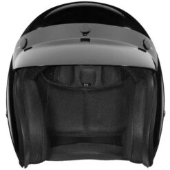 Daytona Cruiser Jr Open Face Helmet Hi Gloss Black 10 Daytona Cruiser Jr Open Face Helmet Hi Gloss Black -Motorcycle Helmet Store daytona cruiser jr helmet solid gloss black front 22807.1582162516