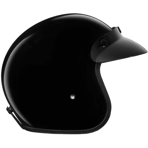 Daytona Cruiser Jr Open Face Helmet Hi Gloss Black 6 Daytona Cruiser Jr Open Face Helmet Hi Gloss Black - Image 4