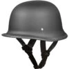 Daytona German Helmet DOT Dull Black