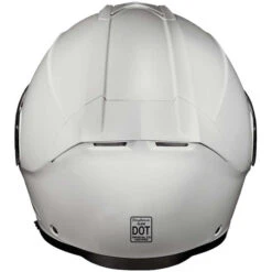 Daytona Glide Helmet Solids -Motorcycle Helmet Store daytona glide helmet hi gloss white back 12989.1548988818