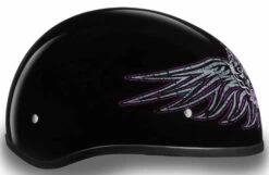 Daytona Skull Cap Helmet Barbed Wire Heart -Motorcycle Helmet Store daytona skull cap barbed wire heart helmet right 48768.1517455082