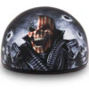 Daytona Skull Cap Come Get 'Em Helmet -Motorcycle Helmet Store daytona skull cap come get em helmet front 27597.1690670758