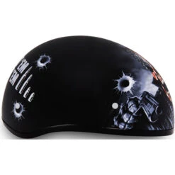 Daytona Skull Cap Come Get 'Em Helmet -Motorcycle Helmet Store daytona skull cap come get em helmet right 72310.1630472732