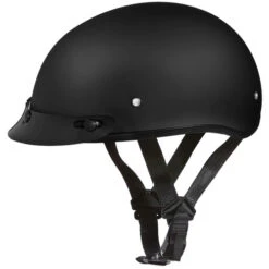 Daytona Skull Cap Helmet Dull Black