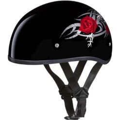Daytona Skull Cap Helmet Rose -Motorcycle Helmet Store daytona skull cap helmet rose 50940.1690677127