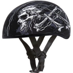 Daytona Skull Cap Skull Chains Helmet