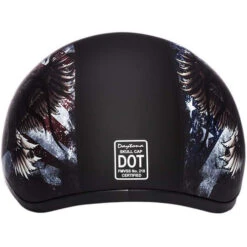 Daytona Skull Cap Helmet USA -Motorcycle Helmet Store daytona skull cap helmet usa back 50511.1548985032