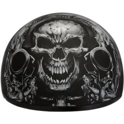 Daytona Skull Cap Helmet Guns