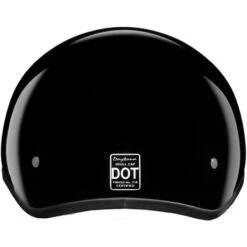 Daytona Skull Cap Jr Helmet Hi Gloss Black 12 Daytona Skull Cap Jr Helmet Hi Gloss Black -Motorcycle Helmet Store daytona skull cap jr helmet solid gloss black back 68748.1584196830