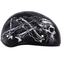 Daytona Skull Cap Skull Chains Helmet -Motorcycle Helmet Store daytona skull cap skull chains helmet right 27378.1630461432