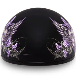 Daytona Skull Cap Wild At Heart Helmet -Motorcycle Helmet Store daytona skull cap wild at heart helmet front 75568.1630473581