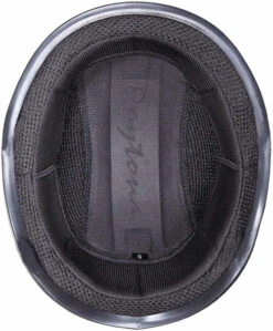 Daytona Skull Cap Helmet Skull Flames Silver -Motorcycle Helmet Store daytona skull cap with skull flames silver helmet inside 07579.1517461981