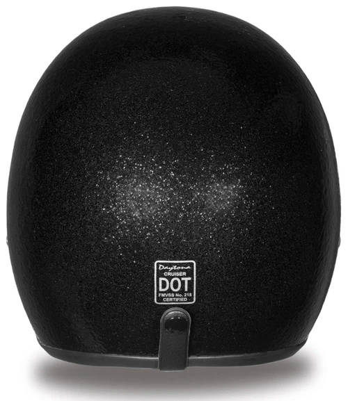 Daytona Cruiser Helmet Black Metal Flake 7 Daytona Cruiser Helmet Black Metal Flake - Image 5