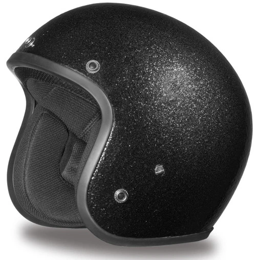 Daytona Cruiser Helmet Black Metal Flake 8 Daytona Cruiser Helmet Black Metal Flake - Image 6