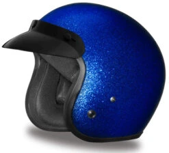 Daytona Cruiser Helmet Blue Metal Flake