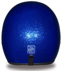 Daytona Cruiser Helmet Blue Metal Flake -Motorcycle Helmet Store daytona cruiser helmet blue metal flake back 78633.1460091674