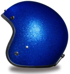 Daytona Cruiser Helmet Blue Metal Flake -Motorcycle Helmet Store daytona cruiser helmet blue metal flake left 30546.1460091708