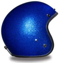 Daytona Cruiser Helmet Blue Metal Flake -Motorcycle Helmet Store daytona cruiser helmet blue metal flake right 29267.1460091705
