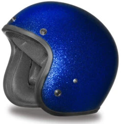 Daytona Cruiser Helmet Blue Metal Flake -Motorcycle Helmet Store daytona cruiser helmet blue metal flake without visor 67543.1460091706