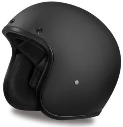 Daytona Cruiser Helmet Dull Black -Motorcycle Helmet Store daytona cruiser helmet dull black without visor 42945.1520562573