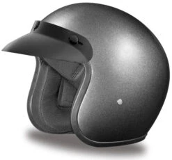 Daytona Cruiser Helmet Gun Metal Metallic