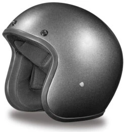 Daytona Cruiser Helmet Gun Metal Metallic -Motorcycle Helmet Store daytona cruiser helmet gun metal grey metallic without visor 17797.1520603120