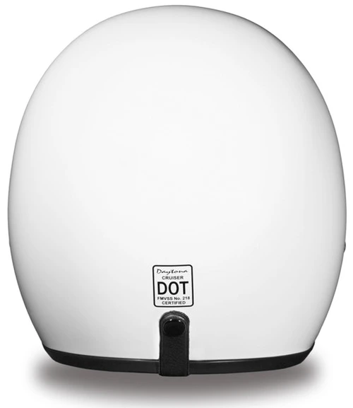 Daytona Cruiser Helmet Gloss White 7 Daytona Cruiser Helmet Gloss White - Image 5