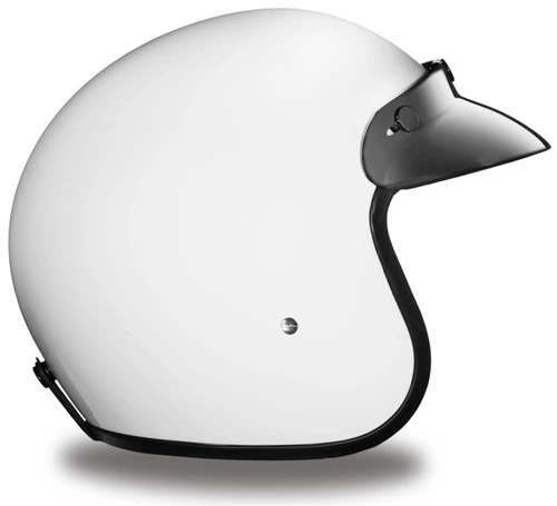 Daytona Cruiser Helmet Gloss White 5 Daytona Cruiser Helmet Gloss White - Image 3