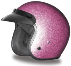Daytona Cruiser Helmet Pink Metal Flake