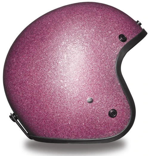 Daytona Cruiser Helmet Pink Metal Flake 5 Daytona Cruiser Helmet Pink Metal Flake - Image 3