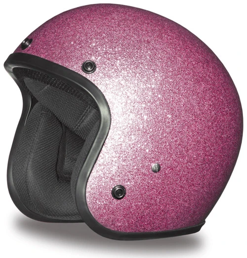 Daytona Cruiser Helmet Pink Metal Flake 8 Daytona Cruiser Helmet Pink Metal Flake - Image 6