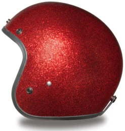 Daytona Cruiser Helmet Red Metal Flake -Motorcycle Helmet Store daytona cruiser helmet red metal flake left 52925.1642327276