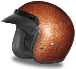 Daytona Cruiser Helmet Root Beer Metal Flake