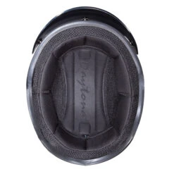 Daytona Skull Cap Helmet Hi-Gloss Black -Motorcycle Helmet Store daytona skull cap slim line helmet inside 04437.1549108737