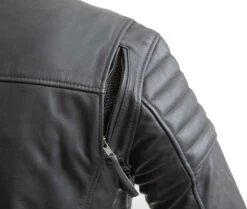 First Manufacturing Commuter Jacket -Motorcycle Helmet Store first manufacturing commuter jacket black back vents 70472.1700271135