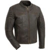 First Manufacturing Commuter Jacket -Motorcycle Helmet Store first manufacturing commuter jacket brown 52875.1700271185