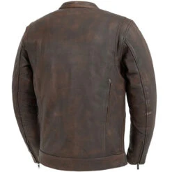 First Manufacturing Raider Jacket -Motorcycle Helmet Store first manufacturing raider jacket copper back 67455.1700269139