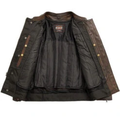 First Manufacturing Raider Jacket -Motorcycle Helmet Store first manufacturing raider jacket copper inner 74640.1700269153
