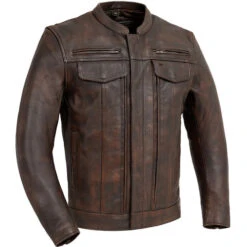 First Manufacturing Raider Jacket -Motorcycle Helmet Store first manufacturing raider jacket copper 90096.1700269192