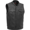 First Manufacturing Sharp Shooter Vest -Motorcycle Helmet Store first manufacturing sharp shooter jacket black 18835.1700275632