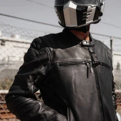 First Manufacturing Top Performer Jacket -Motorcycle Helmet Store first manufacturing top performer jacket black worn 78038.1700272184